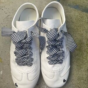 Dries Van Noten White Leather Sneakers